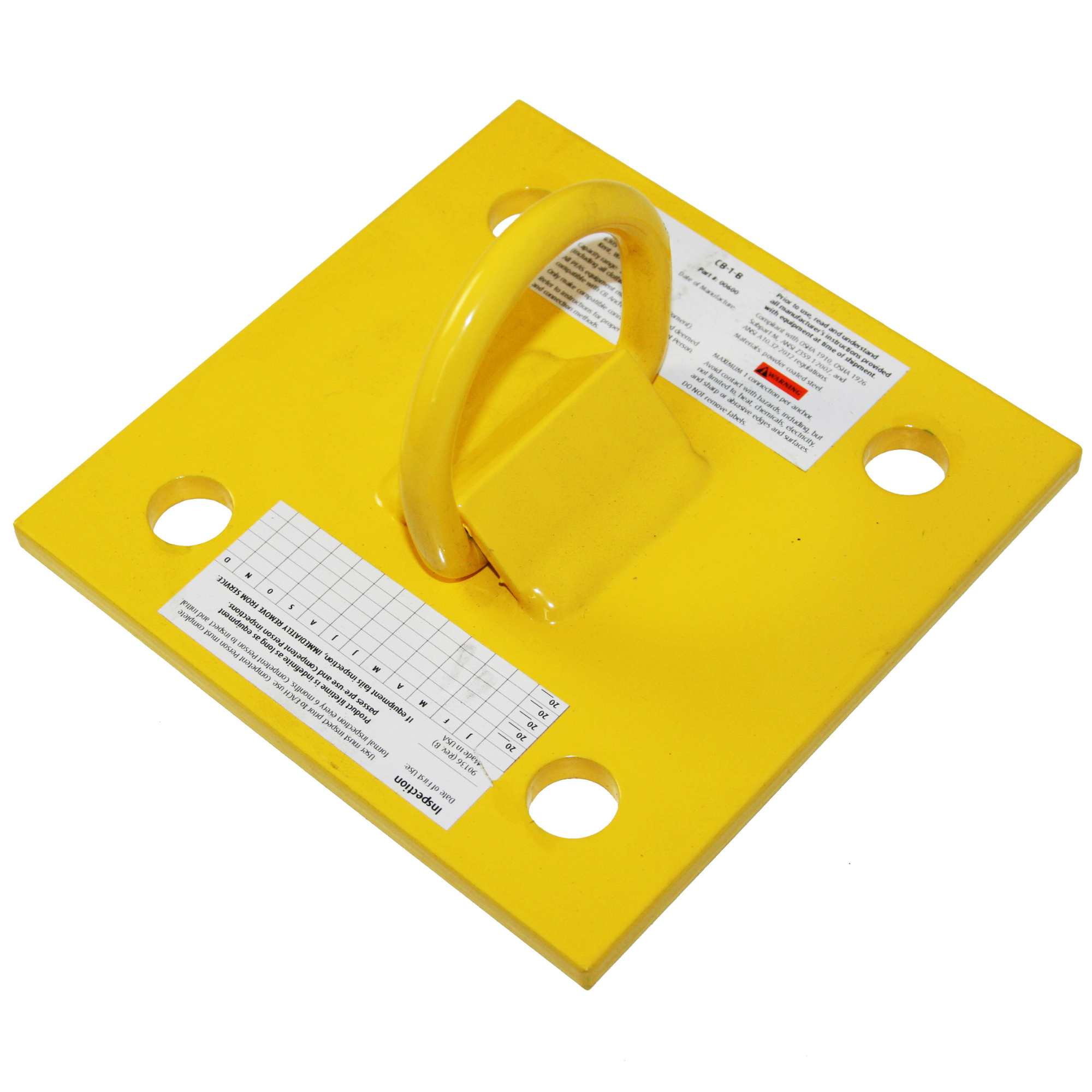 Guardian 00600 CB-1-B Bolt-On Wall Anchor from GME Supply